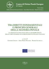 Tra diritti fondamentali e principi generali della materia penale. La crescente influenza della giurisprudenza delle corti europee sull'ordinamento penale italiano