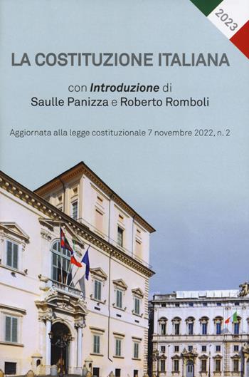 La Costituzione italiana. Aggiornata alla legge costituzionale 7 novembre 2022, n. 2  - Libro Pisa University Press 2023 | Libraccio.it