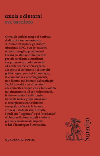 Scuola e dintorni - Eva Battiloro - Libro Eretica 2022, Quaderni di poesia | Libraccio.it