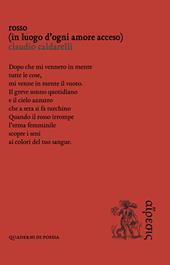 Rosso (in luogo d'ogni amore acceso)