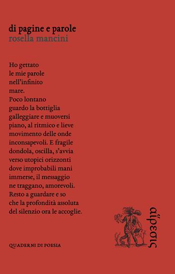 Di pagine e parole - Rosella Mancini - Libro Eretica 2022, Quaderni di poesia | Libraccio.it