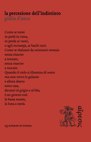 La percezione dell'indistinto - Giulia D'Anca - Libro Eretica 2023 | Libraccio.it