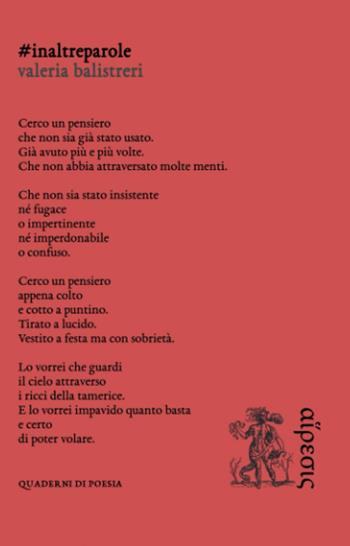 #inaltreparole - Valeria Balistreri - Libro Eretica 2023 | Libraccio.it