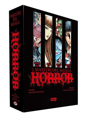 I maestri del manga horror. Cofanetto. Vol. 1-2 - Masaru Miyazaki, Tsuyoshi Adachi - Libro Dynit Manga 2021 | Libraccio.it