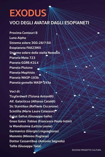 Exodus. Voci degli Avatar dagli esopianeti  - Libro Progetto Cultura 2024, Il dado e la clessidra | Libraccio.it