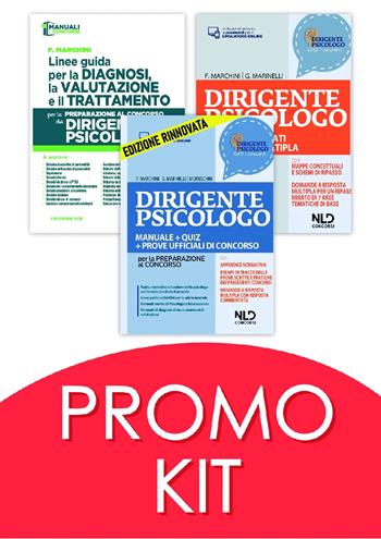 Dirigente psicologo. Quiz commentati a risposta multipla per la preparazione al concorso. Con espansione online - Francesco Marchini, Giorgia Marinelli - Libro Nld Concorsi 2022 | Libraccio.it