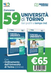 Concorso 59 posti Università di Torino: manuale completo + quiz commentati