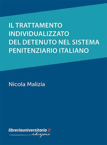 Il trattamento individualizzato del detenuto nel sistema penitenziario italiano - Nicola Malizia - Libro libreriauniversitaria.it 2021 | Libraccio.it
