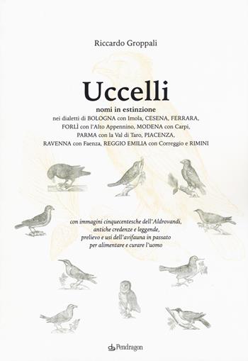 Uccelli. Nomi in estinzione nei dialetti di Bologna con Imola, Cesena, Ferrara, Forlì con l'Alto Appennino, Modena con Carpi, Parma con la Val di Taro, Piacenza, Ravenna con Faenza, Reggio Emilia con Correggio e Rimini - Riccardo Groppali - Libro Edizioni Pendragon 2019, Varia | Libraccio.it