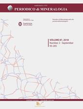 Periodico di mineralogia. Vol. 87\2