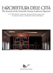 L' architettura delle città. The Journal of the Scientific Society Ludovico Quaroni (2019). Vol. 15