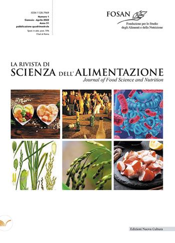 La rivista di scienza dell'alimentazione (2022). Vol. 1  - Libro Nuova Cultura 2022 | Libraccio.it