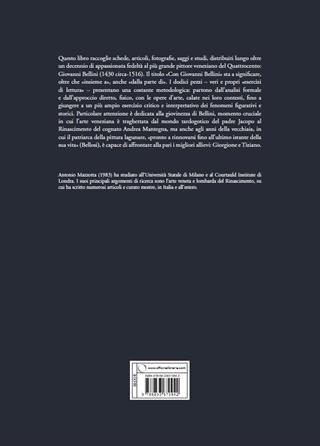 Con Giovanni Bellini. Dodici esercizi di lettura - Antonio Mazzotta - Libro Officina Libraria 2021, Oro | Libraccio.it