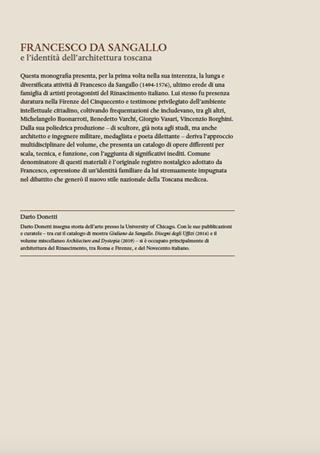 Francesco da Sangallo e l'identità dell'architettura toscana - Dario Donetti - Libro Officina Libraria 2020, Saggi in officina | Libraccio.it