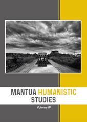 Mantua humanistic studies. Vol. 3