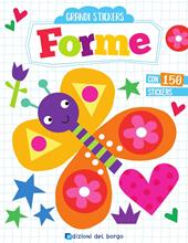 Forme. Grandi stickers. Con adesivi