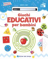 Giochi educativi per bambini. Con pennarello cancellabile