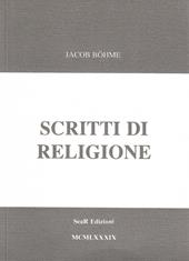 Scritti di religione