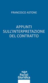 Appunti sull'interpretazione del contratto