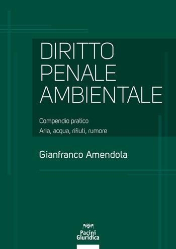 Diritto penale ambientale. Compendio pratico. Aria, acqua, rifiuti, rumore - Gianfranco Amendola - Libro Pacini Giuridica 2022 | Libraccio.it