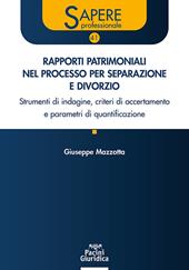 Rapporti patrimoniali nel processo per separazione e divorzio. Strumenti di indagine, criteri di accertamento e parametri di quantificazione