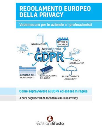 Regolamento europeo della privacy. Vademecum per aziende e liberi professionisti. Come sopravvivere al GDPR ed essere in regola - Alessandro Papini, Gianni Dell'Aiuto - Libro Edizioni Efesto 2019 | Libraccio.it