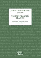 Saggi di filosofia pratica