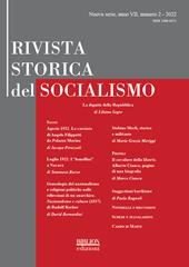 Rivista storica del socialismo (2022). Vol. 2