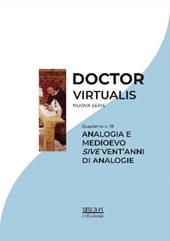 Doctor virtualis. Vol. 18: Analogia e Medioevo sive vent'anni di analogie