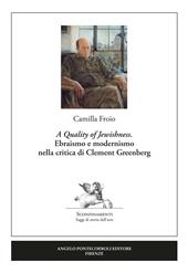 «A Quality of Jewishness». Ebraismo e modernismo nella critica di Clement Greenberg