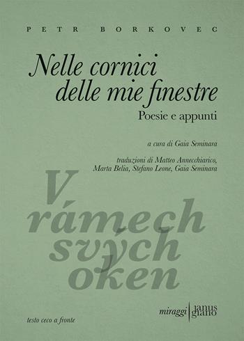 Nelle cornici delle mie finestre. Poesie e appunti. Testo ceco a fronte - Petr Borkovec - Libro Miraggi Edizioni 2025, Janus-Giano | Libraccio.it