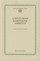 Costituzioni razionalità ambiente