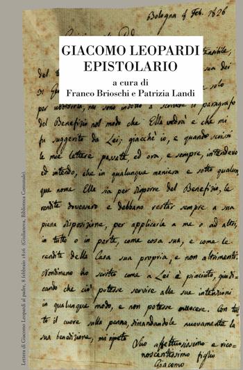 Epistolario - Giacomo Leopardi - Libro Bollati Boringhieri 1998, Pantheon | Libraccio.it