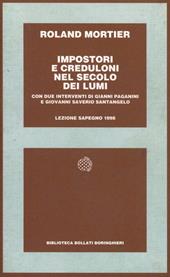 Impostori e creduloni nel secolo dei lumi