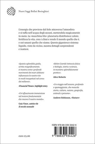 La macchina blu. Come gli oceani danno forma al nostro mondo - Helen Czerski - Libro Bollati Boringhieri 2024, Nuovi saggi Bollati Boringhieri | Libraccio.it