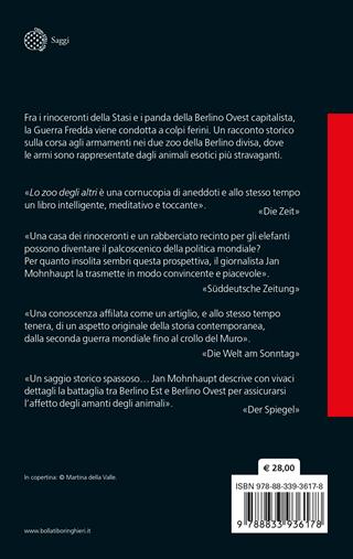Lo zoo degli altri. Un'incredibile storia vera nella Berlino della guerra fredda - Jan Mohnhaupt - Libro Bollati Boringhieri 2023, Saggi | Libraccio.it