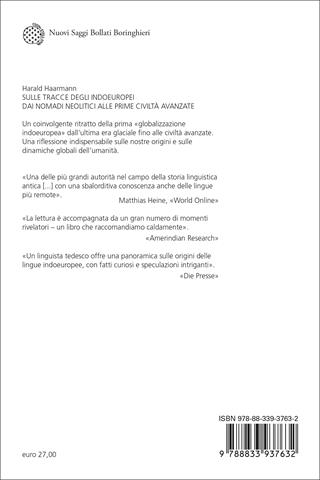 Sulle tracce degli indoeuropei. Dai nomadi neolitici alle prime civiltà avanzate - Harald Haarmann - Libro Bollati Boringhieri 2022, Nuovi saggi Bollati Boringhieri | Libraccio.it