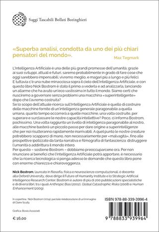 Superintelligenza. Tendenze, pericoli, strategie - Nick Bostrom - Libro Bollati Boringhieri 2023, Saggi tascabili | Libraccio.it