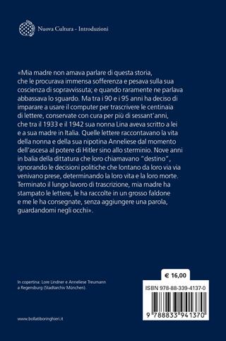 Dal giardino all'inferno. Lettere di una nonna ebrea dalla Germania. 1933-1942 - Mara Fazio - Libro Bollati Boringhieri 2023, Nuova cultura | Libraccio.it