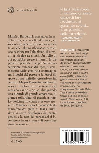 Un posto sbagliato per morire. Le indagini di Norberto Melis - Hans Tuzzi - Libro Bollati Boringhieri 2022, Varianti tascabili | Libraccio.it