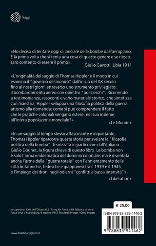 Il governo del cielo. Storia globale dei bombardamenti aerei - Thomas Hippler - Libro Bollati Boringhieri 2023, Saggi | Libraccio.it