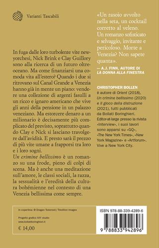 Un crimine bellissimo - Bollen Christopher - Libro Bollati Boringhieri 2024, Varianti tascabili | Libraccio.it