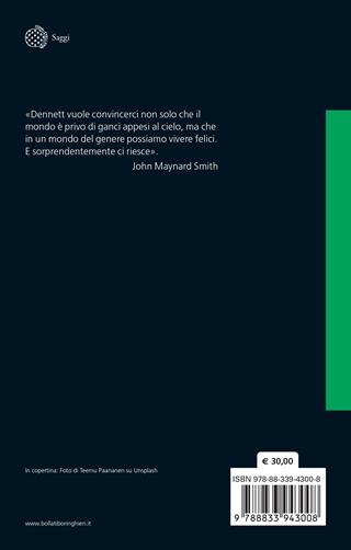 L'idea pericolosa di Darwin. L'evoluzione e i significati della vita - Daniel C. Dennett - Libro Bollati Boringhieri 2023, Saggi | Libraccio.it