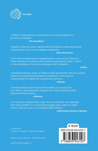 Maschi a pezzi - Eliza Clark - Libro Bollati Boringhieri 2026, Varianti | Libraccio.it