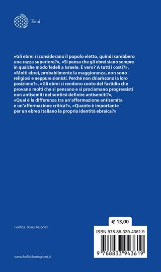 Sugli ebrei. Domande su antisemitismo, sionismo, Israele e democrazia - Gadi Luzzatto Voghera - Libro Bollati Boringhieri 2024, Temi | Libraccio.it