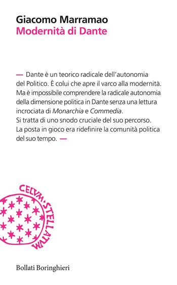 Modernità di Dante - Giacomo Marramao - Libro Bollati Boringhieri 2024, Incipit | Libraccio.it