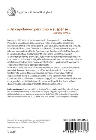 Storia di Roma in sette saccheggi - Matthew Kneale - Libro Bollati Boringhieri 2025, Saggi tascabili | Libraccio.it