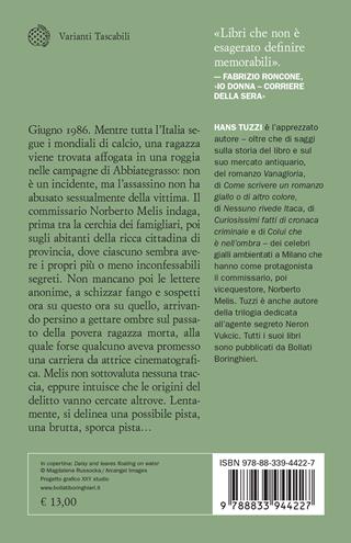 La figlia più bella. Le indagini di Norberto Melis - Hans Tuzzi - Libro Bollati Boringhieri 2025, Varianti tascabili | Libraccio.it