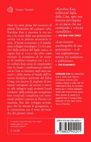 Sotto cieli rossi. Diario di una millennial cinese - Karoline Kan - Libro Bollati Boringhieri 2025, Varianti tascabili | Libraccio.it