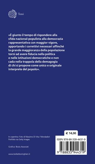 Una democrazia senza popolo. Astensionismo e deriva plebiscitaria nell'Italia contemporanea - Federico Fornaro - Libro Bollati Boringhieri 2025, Temi | Libraccio.it